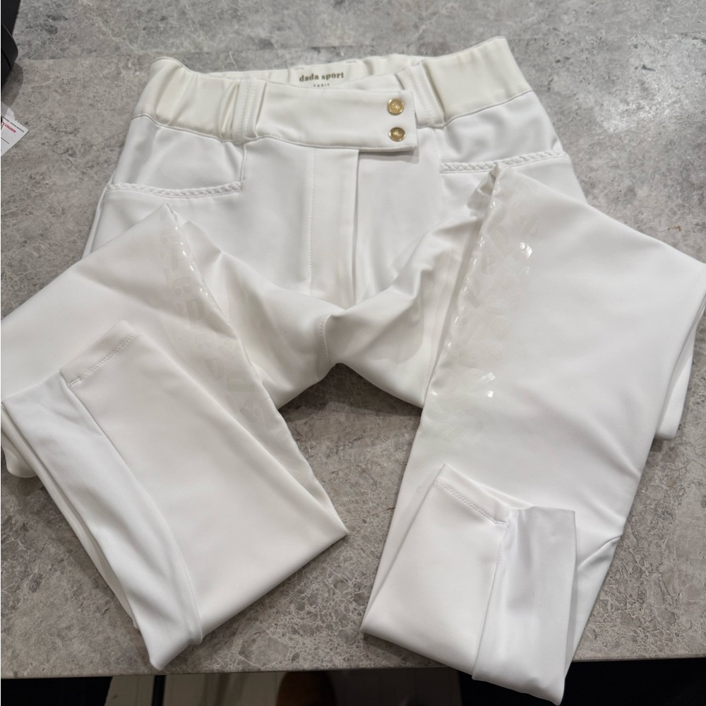 Dada White Kit Riding Breeches - Picture 13 of 14